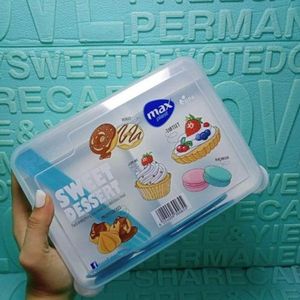 Max Plast لانش بوكس مقسم 1.2 لتر - ابيض