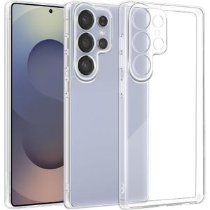 جراب مضاد للصدمات لموبايل سامسونج جالاكسي S26 الترا مقاوم للاصفرار - حماية من السقوط حتى ارتفاع 3.6 م - بتصميم نحيف لموبايل سامسونج S26 الترا، شفاف