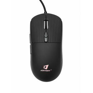 Jertech Black Ergonomic Gaming Mouse with RGB Lighting & 3600 DPI - Model XP15 for Pro Gamers & Professionals
