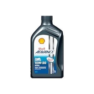 Shell Advance 15W-50 API SM Motorcycle Engine Oil (1 litre, Pack of 1)