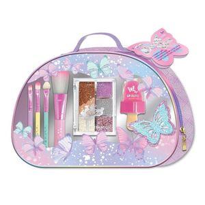 Hot Focus - Beauty Vibes Groovy Flower Handy Bag With Cosmetic Set -