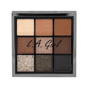 LA Girl 9 Colors Eyeshadow Palette – Highly Pigmented Matte & Shimmer Shades, Long-Lasting Wear