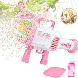 Gun - 32-Hole Bubble Machine Gun - Bazooka Bubble Machine