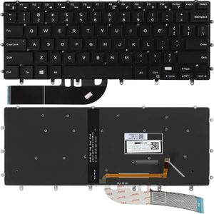 DELL Replacement Backlight Keyboard for Dell  Precision 5520 with Backlit US Layout English & Arabic