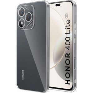 جراب Honor 400 Lite 5G، واقي سيليكون فائق الوضوح مقاوم للصدمات مع وسادة هوائية، ممتص صدمات TPU ناعم، غطاء مقاوم للاصفرار