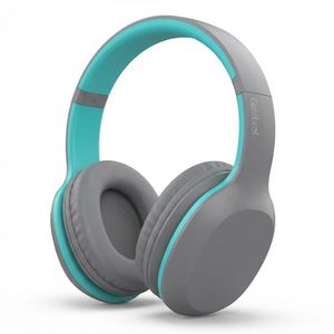 Wireless Headset A18 Bluetooth 5.0 Over Ear Headphones with HD Mic 8H Playtime Wired Wireless Mode 40mm Drivers HiFi Stereo Sound for Travel Work Gaming - Grey Green