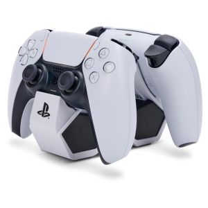 PowerA Stylish Dual Charging Station for PS5 Wireless Controllers