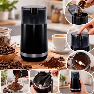 Mienta مطحنة قهوة بريستو 150 وات سعة 70 جرام موديل CG44235A – أسود