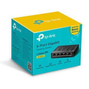 TPLink محول TP.Link ذو 5 منافذ بسرعة 10/100/1000 جيجابت LS1005G