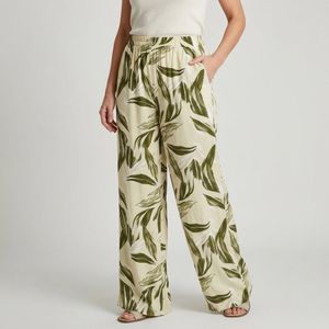 AlNasser Ladies Wide Leg Pants - All Over