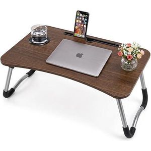 Foldable laptop table