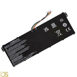 Os بطارية متوافقة مع Acer Aspire (15.2v/48wh/3220mah) 5 A515 A517 E15 ES1-512 ES1-533 R5-571T V3-372 Nitro 5 AN515-51 AC14B3K AC14B8K - ضمان لمدة 3 أشهر
