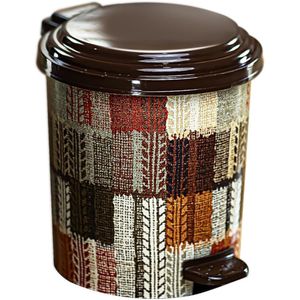 El Watania Trash Can Dream Size (1) Brown Printed