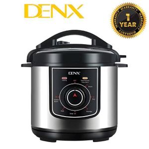 DENX  Electric Pressure Cooker DX-3401 – 8L Capacity – 1350W – Multi-Function Fast Cooking – Digital Control – 1.8mm Non-Stick Inner Pot – Keep Warm – Full Safety – Measuring Cup & Spoon – 1 Year Warranty