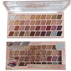 Lareen Better Together Eyeshadow Palette G087 – 18 Colors, Matte & Shimmer, Long-Lasting Pigmented Palette