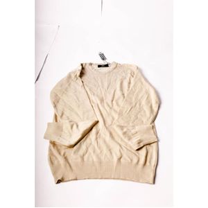 Dress Code Beige sweater long sleeves for woman size S