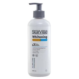Starville غسول ستارفيل للتفتيح بالفوم للوجه والجسم - 400 مل
