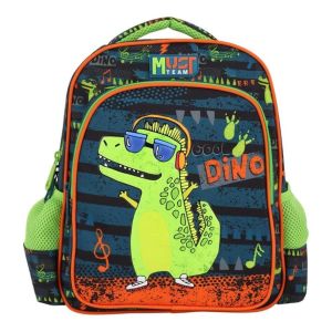 Must School Backpack Kindergarten Music Dino 2 Compartments