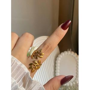 خاتم استانليس ستيل مقاس قابل للتعديل 