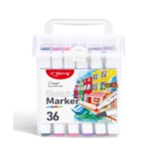 Yalong Dual-tip art marker - 36 colors - Model YL245101-36