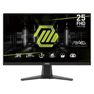 MSI  MAG 256F 24.5" Inch Rapid IPS FHD 180Hz 1ms Gaming Monitor - Black