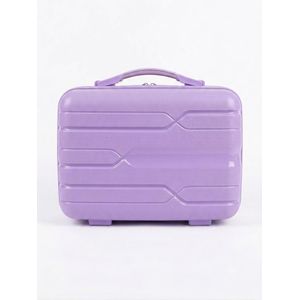 A light makeup bag in the hand for travel and trips