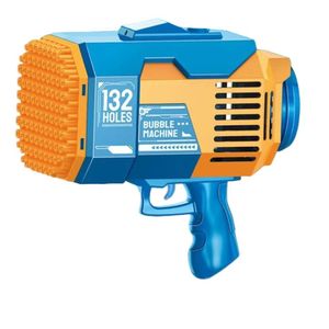 Prime 132-Hole Rocket Bubble Machine Gun – Blue