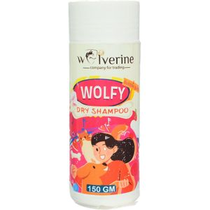 Wolverine شامبو وولفي الجاف برائحة علكة الفقاعات - 150 غرام