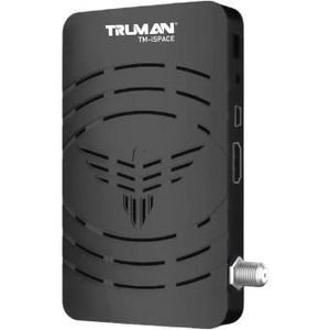 Truman ريسيفر تلفزيون ترومان ، 5000 قناة ، اتش دي ، TM-iSPACE - اسود
