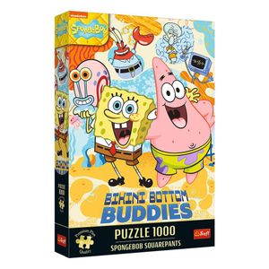 Trefl Premium Plus SpongeBob SquarePants Bikini Bottom Buddies Puzzle 1000 Pieces - 12081