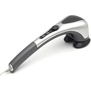 جهاز تدليك محمول باليد برأسين لتدليك الأنسجة العميقة مع حرارة بالأشعة تحت الحمراء لتخفيف آلام القدم والظهر والساقين والاسترخاء