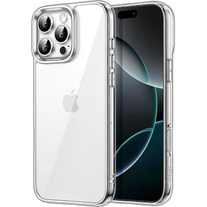 جراب حماية من دي ال 3 موبيلاك متوافق مع ايفون 16 برو، جراب شفاف من جل البولي يوريثين الحراري الناعم والسيليكون المرن ومضاد للخدش - شفاف