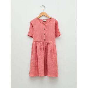 LC Waikiki Crew Neck Basic Short Sleeve Girl Dress