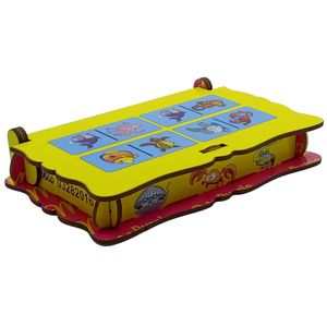 Menna Puzzle Wooden domino set for children, pictures of marine life.