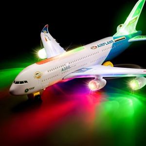 Sound Airplane - Extra-Large Toy Airplane Featuring Exciting Sound Effects, Vibrant Lights, Realistic Audio, and Upbeat Music, Provides Hours of Fun for Children Ages 3 and Up, Long Lasting