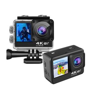 كاميرا رياضية فائقة الوضوح بدقة 4K و20 ميجابكسل، مزودة باتصال واي فاي، ومقاومة للماء حتى عمق 30 مترًا، وعدسة بزاوية واسعة 170 درجة، .