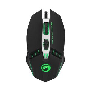 Marvo ماوس جيمينج سلكي USB بألوان LED وسرعات متعددة