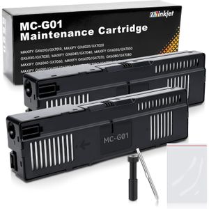 Canon Cartucho de mantenimiento MC-G01 compatible con MAXIFY GX7021 GX6021 GX7020 GX6020 GX6010 GX7010, Cartucho De Mantenimiento MC-G01 Maint. Cartucho ( 4628C001), paquete de 2