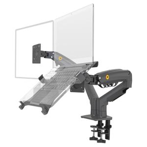 NB ERGONOMIC Nb F160-FP Dual Arm 17-27" Monitor Holder And Laptop Stand