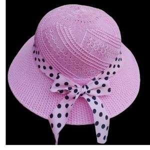 Fashion Women Summer Beach Travel Straw Hat Big Hat Brim Sunblock