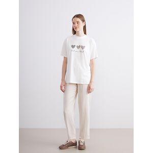 LC Waikiki Elasticated Waist Modal Blend Women's Trousers