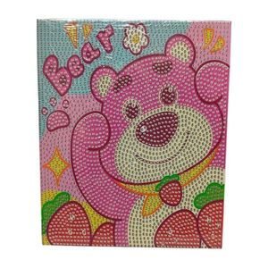 Diy 3D Diamond Painting Kit for Kids Develop Focus Skills and Patience, Improve Visual Coordination 20 X 20 cm (Lotso)