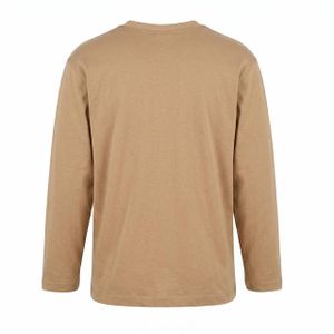 Andora Cotton Printed T-Shirt - Beige