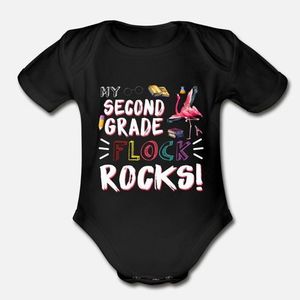 Baby Printed Bodysuit - Black