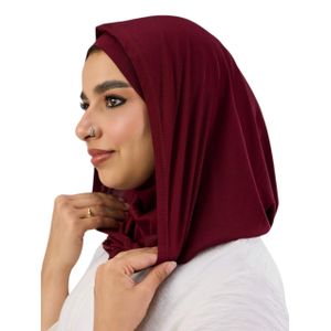 تلبيسه كابيشو قطن قطعتين متصلين لون برغندي , خامة عالية ومريحة في اللبس