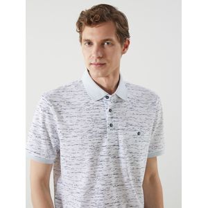 LC Waikiki Polo Neck Patterned Pique Men's T-Shirt