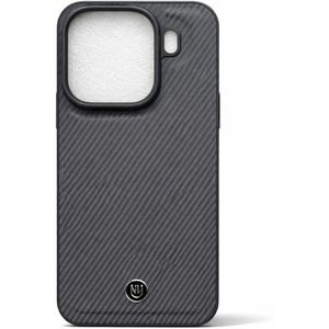 Carbon fiber mobile case for Oppo Find X9 Pro - Slim shockproof protective case with raised camera protection, anti-slip grip, precise cutouts, durable lightweight mobile case (black)