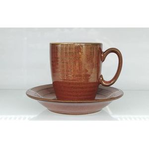 طقم شاي سيراميك 550G3559، 6 قطع، تصميم عصري