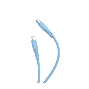 كابل شحن ونقل بيانات سريع 3A يو اس بي A إلى C ,طول 1.2 متر أبيض، متين ومرن