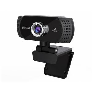 Kisonli كاميرا ويب PC-2 بدقة 1080P مع ميكروفون USB وتشغيل فوري – وضوح عالي وأداء عملي بدون تعقيد